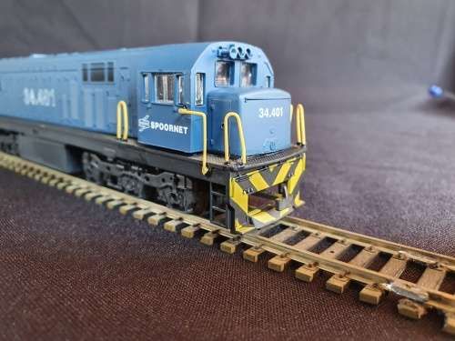 HO Frateschi SAR Spoornet class 34 dummy loco