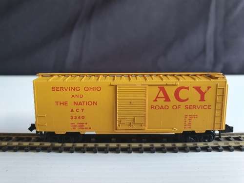 n scale Micro Trains goods wagon