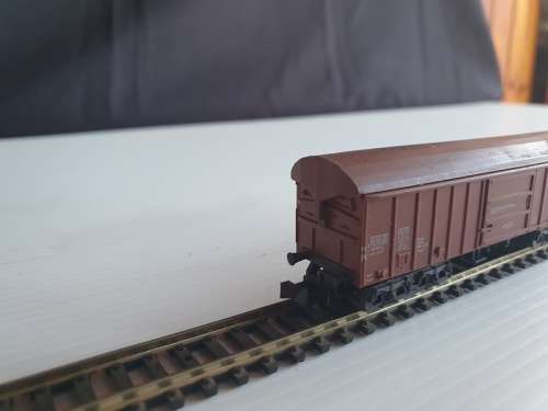 n Scale goods wagon
