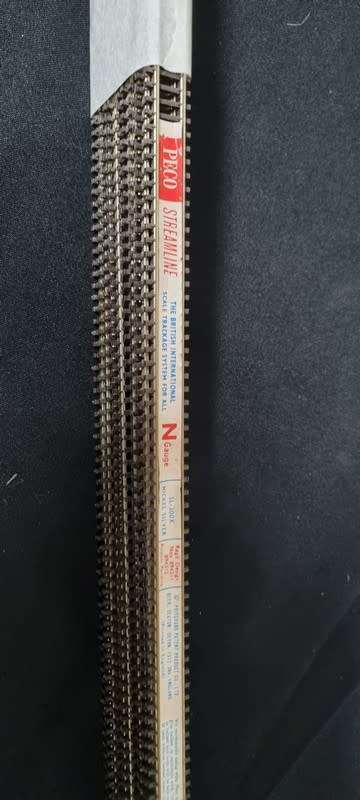 N scale PECO flex track