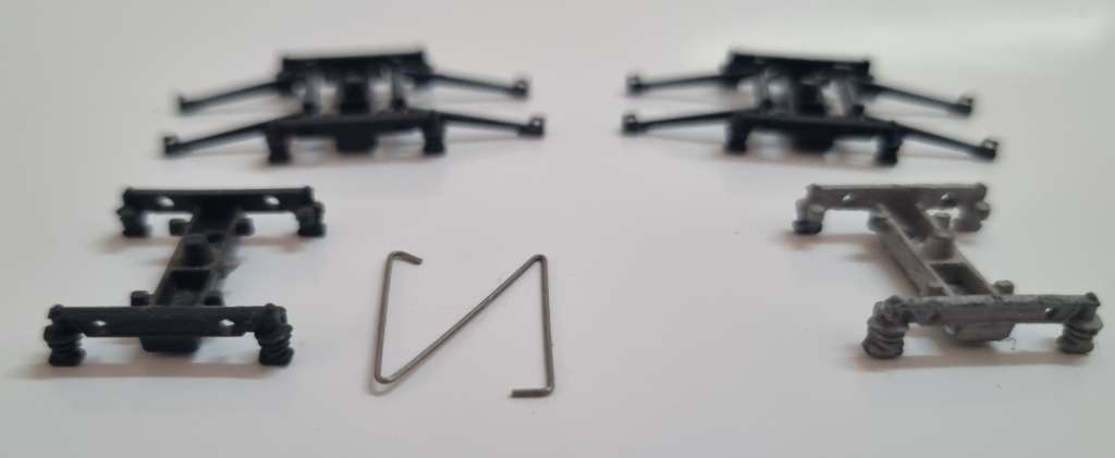 HO Lima SAR 5E pantograph scrapyard