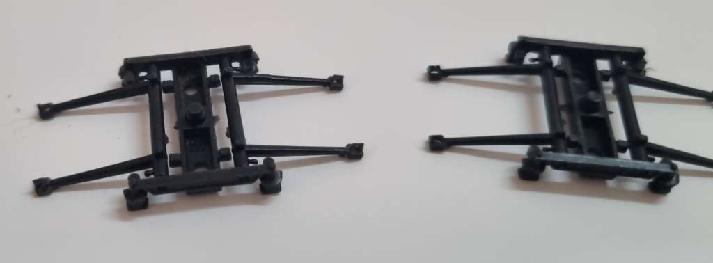 HO Lima SAR 5E pantograph scrapyard