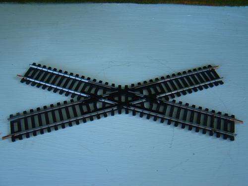Lima HO tracks, diamond crossing (36deg)