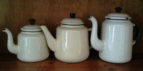 Enamelware  coffee pots