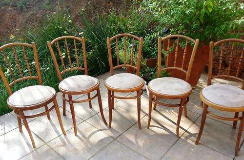 5 Bentwood chairs