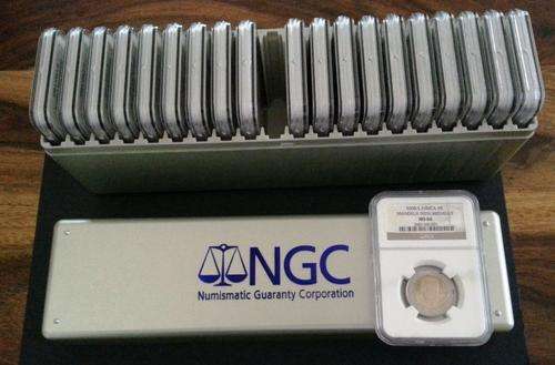 2008 MS66 R5 Mandela 90th Birthday coin box set 20 coins per box.  Price for the box