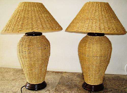 Bed lampies met skerms