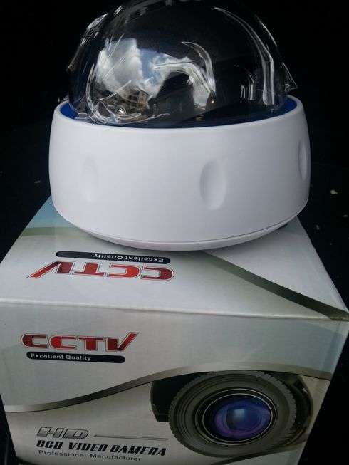 IR Dome Camera (White 4mm) Sony 1/3" lens