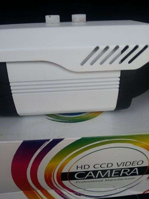 IR Camera (White/Black) 6mm F1.5 Sony lens