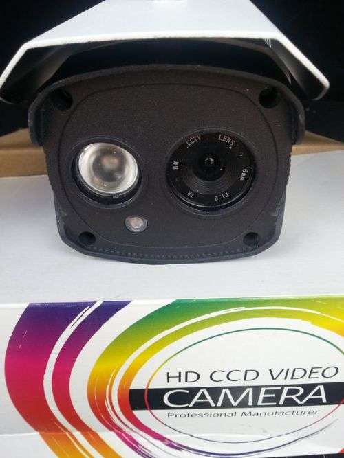 IR Camera (White/Black) 6mm F1.5 Sony lens