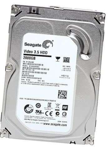 2TB Seagate 3.5` Video Hard Drive (100% Working)