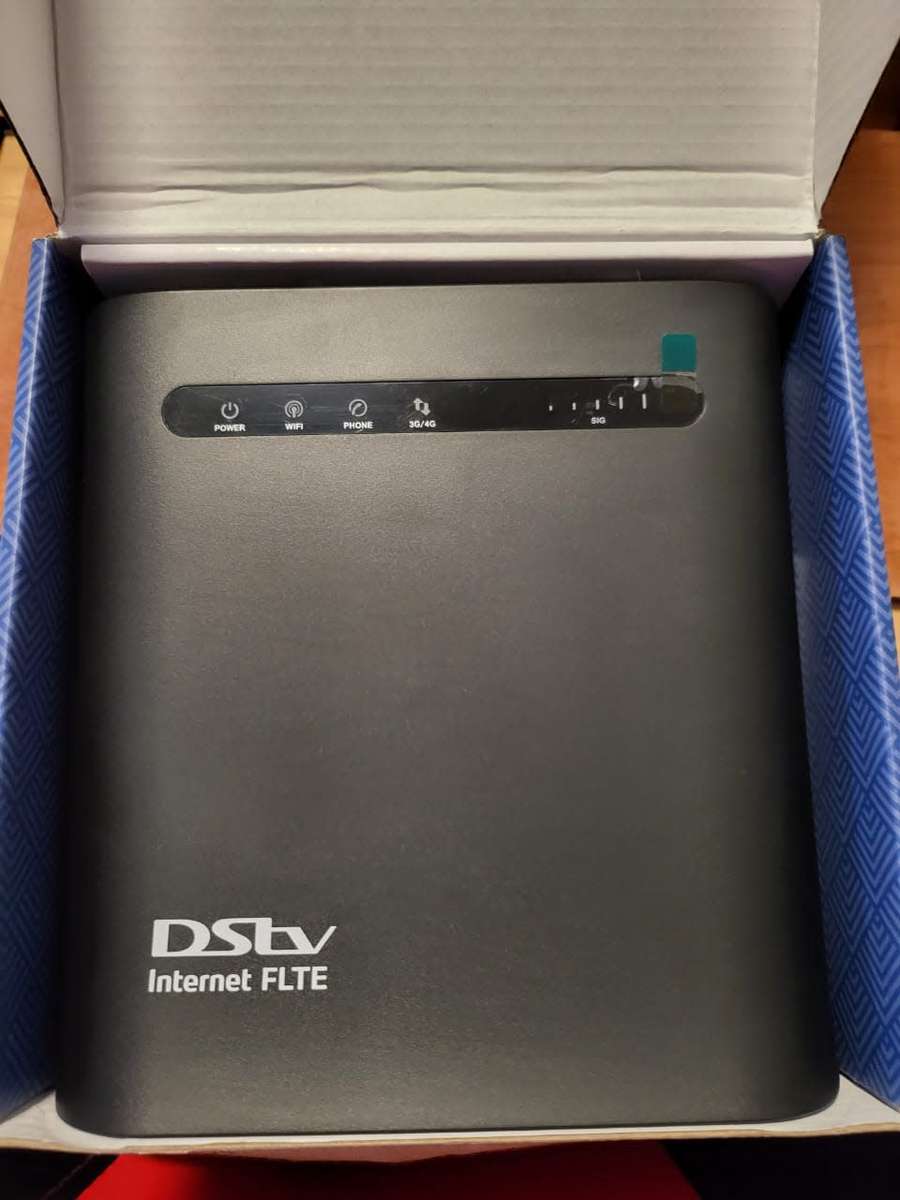 ZTE MF 286C Wifi Router - has SIM Slot for 4G/5G Sim (DSTV Branded)