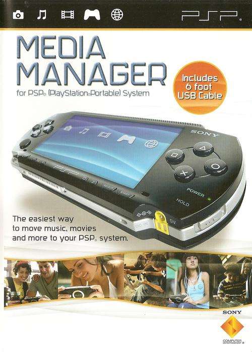 PSP Media Manager ***FREE SHIPPING***