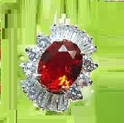Garnet Sapphire Ring