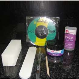SOAK-OFF UV GEL DELUXE OVERLAY KIT WITH DVD