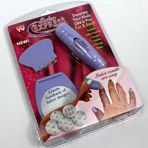 Salon express - Nail art stamping kit