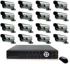 16 Channel CCtv Security System includes 800TVL Cameras & Accessories  HDMI smartphone + online view