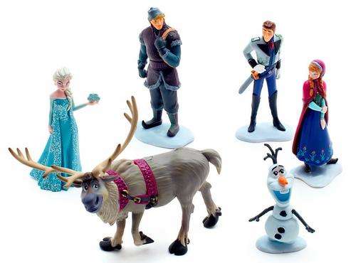 2014 Hot Sale New Arrival Cartoon Reborn Bonecas Frozen Doll Elsa Figure Play Set Anna Hans Kristoff