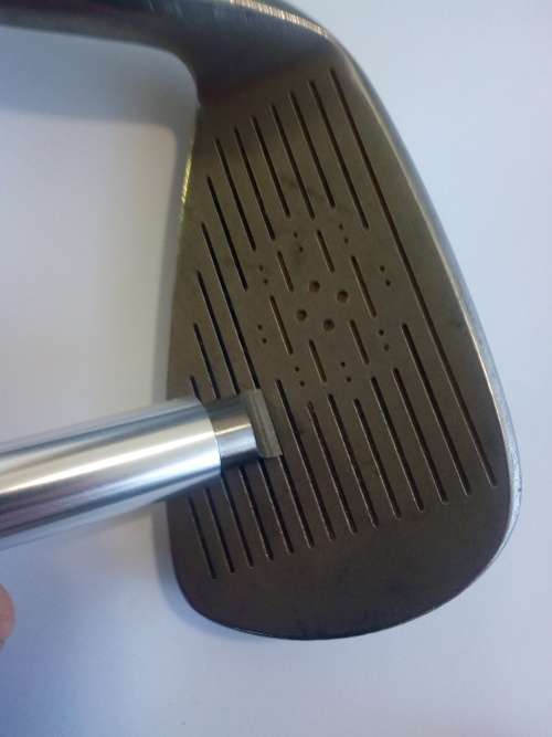 Golf Iron GROOVE SHARPENER U & V shaped grooves ideal for clubs wedges and irons
