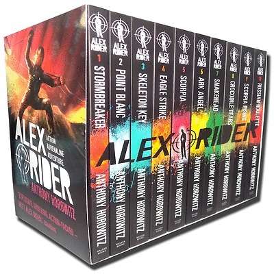 Anthony Horowitz Alex Rider Adventure Collection 10 Books Set,Scorpia Rising PB