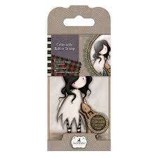 Gorjuss Collectable Rubber Stamp No. 8 I love you little Rabbit