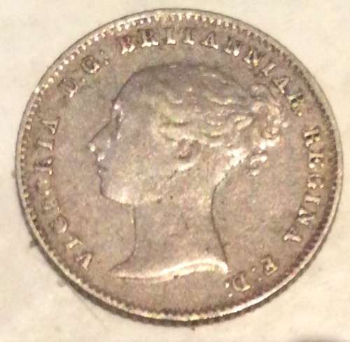 GB Queen Victoria 1838 Four Pence