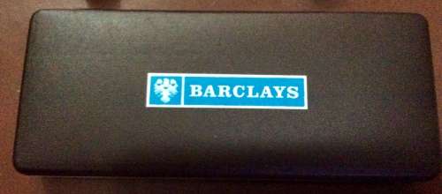 Cross 14Kt Gold Filled Pen and Pencil Set with Barclays Emblem