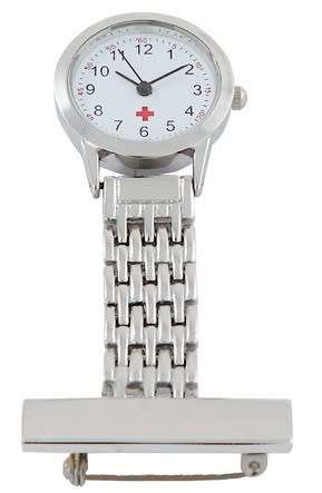 Metal Nurse Watch