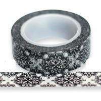 Black Pattern Washi Tape