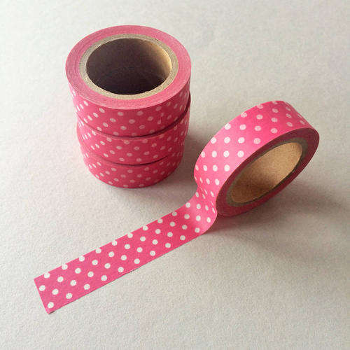 Pink Polka Dot Washi Tape