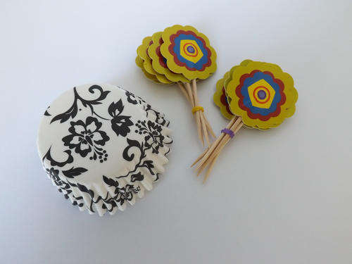 Flower Cupcake Set (24 Piece Set)