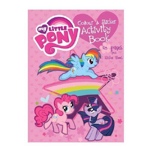 Colouring & Sticker Book - My Little Pony - 48 Pages