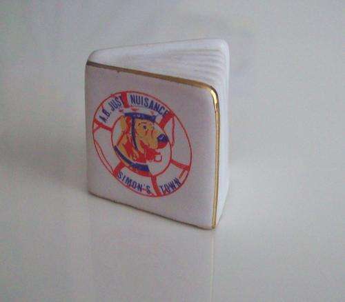 Simon's Town book shaped Thimble