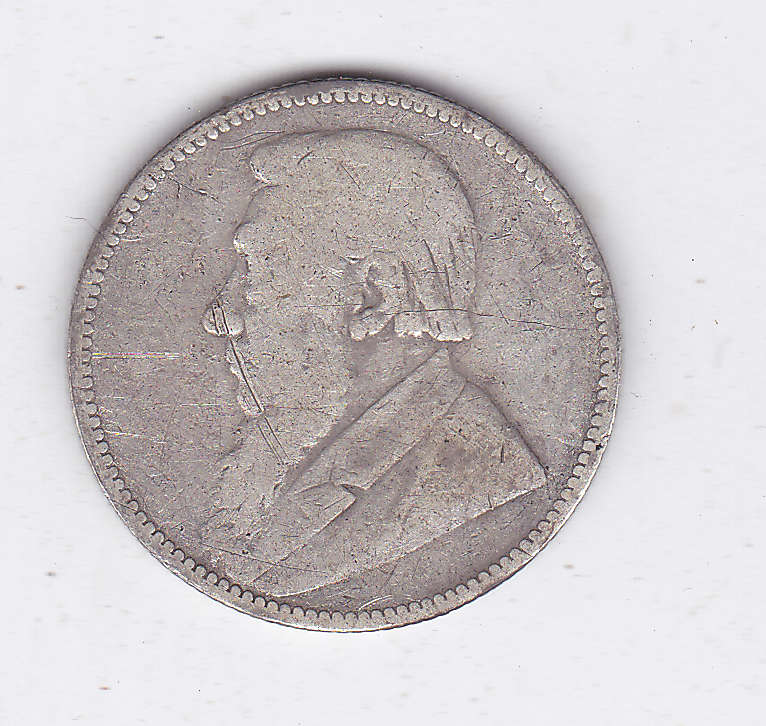 ZAR  KRUGER 1 SHILLING 1892