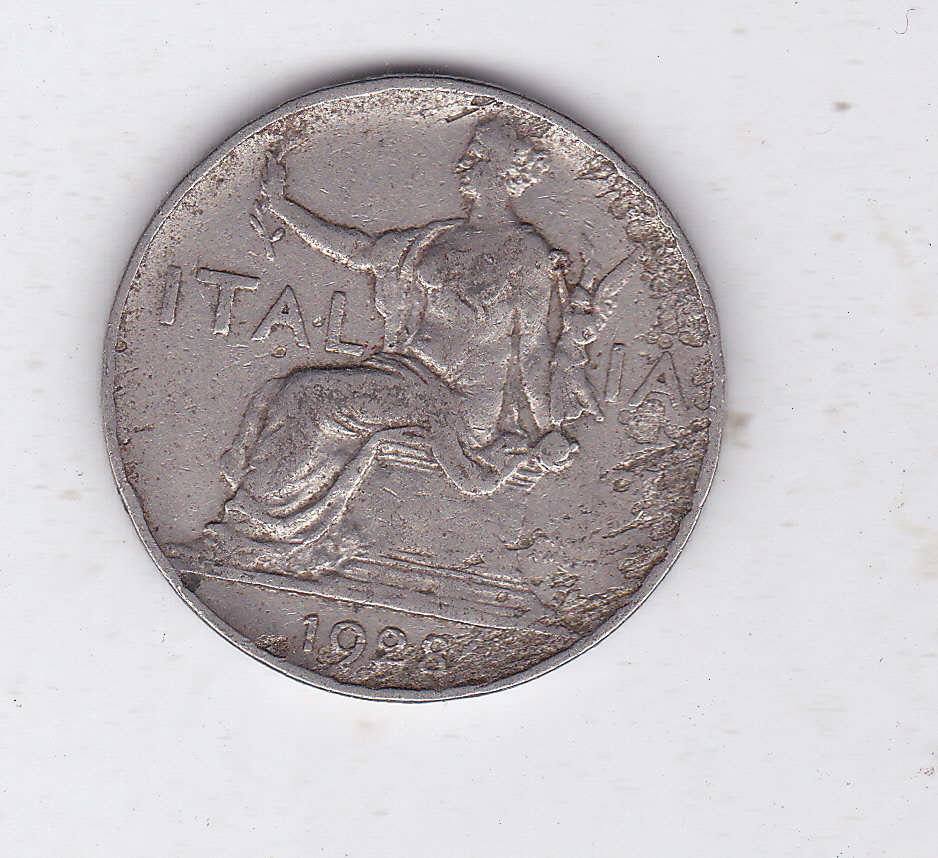 ITALY 1 LIRE 1928