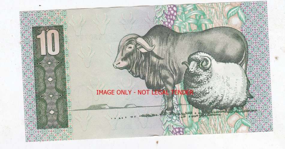 SOUTH AFRICA R10 STALS CP9830777C LUCKY 7 HIGH GRADE