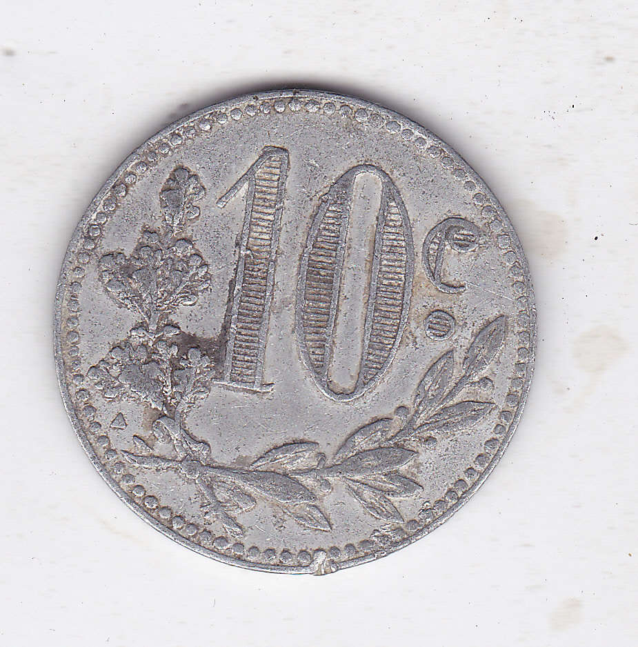ALGERIA 10 CENTS 1916