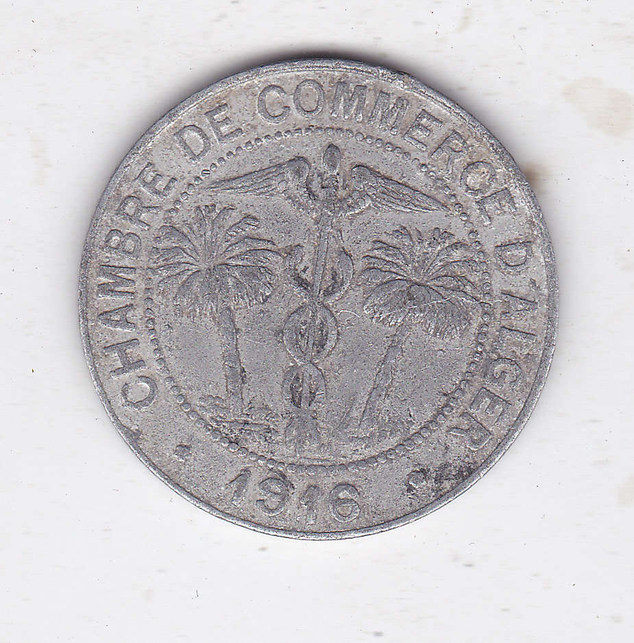 ALGERIA 10 CENTS 1916