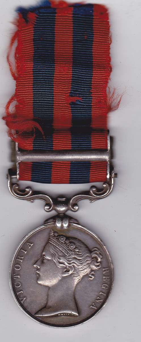 INDIA GENERAL SERVICE MEDAL SAMANA 1891 BAR 69042 GNR J.NOLAN NO 3 MTN: BTY R.A