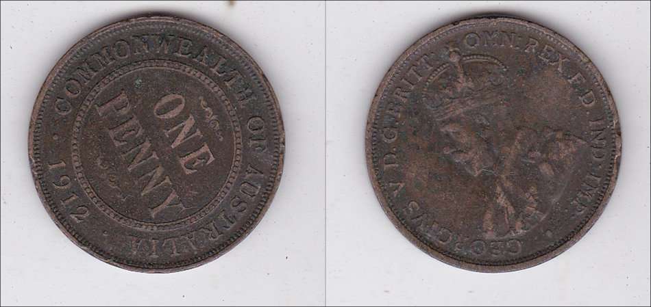 AUSTRALIA 1 PENNY 1912