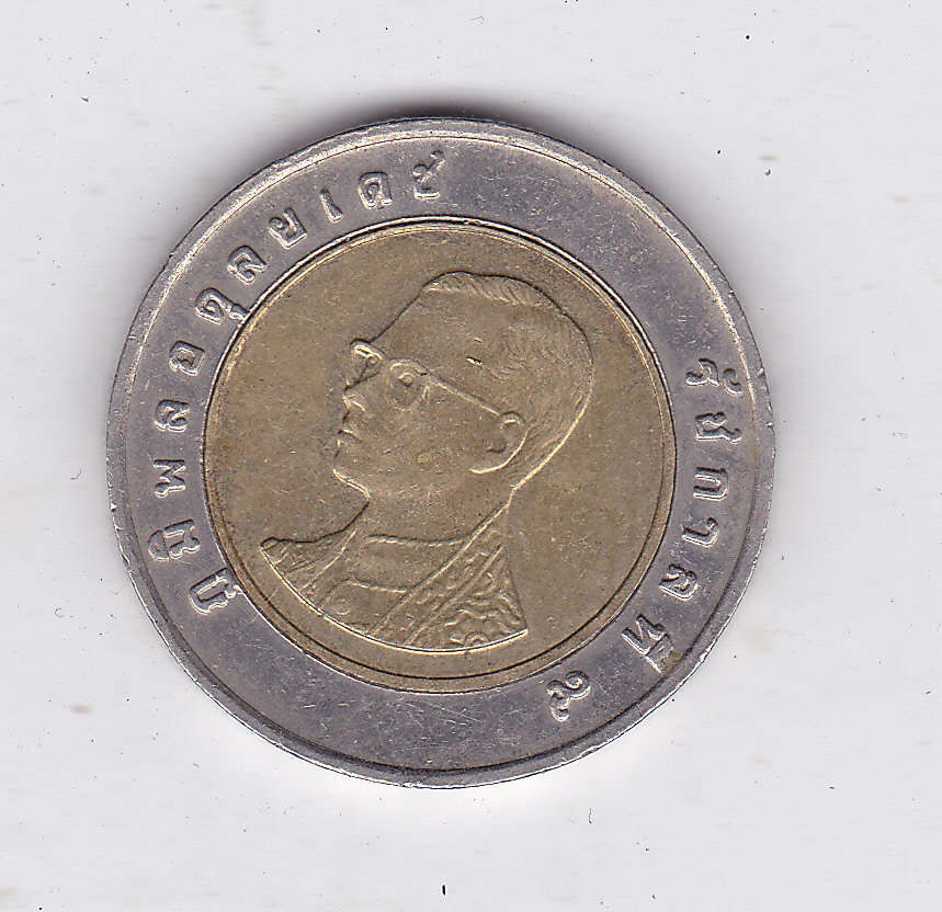 THAILAND 10 BAHT BI-METAL HIGH-GRADE