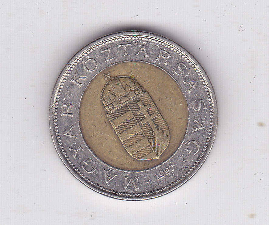 HUNGARY 100 FORINT 1997 BI METAL