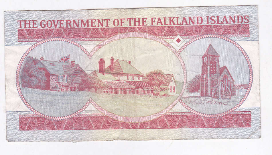 FALKLAND ISLANDS 5 POUNDS 2005 FV=R92