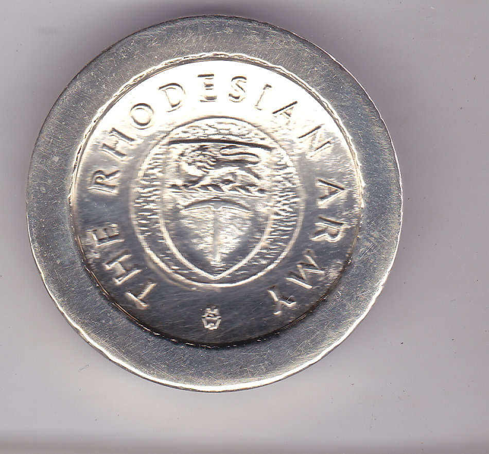 THE RHODESIAN ARMY WHO DARES WINS MEDALLION