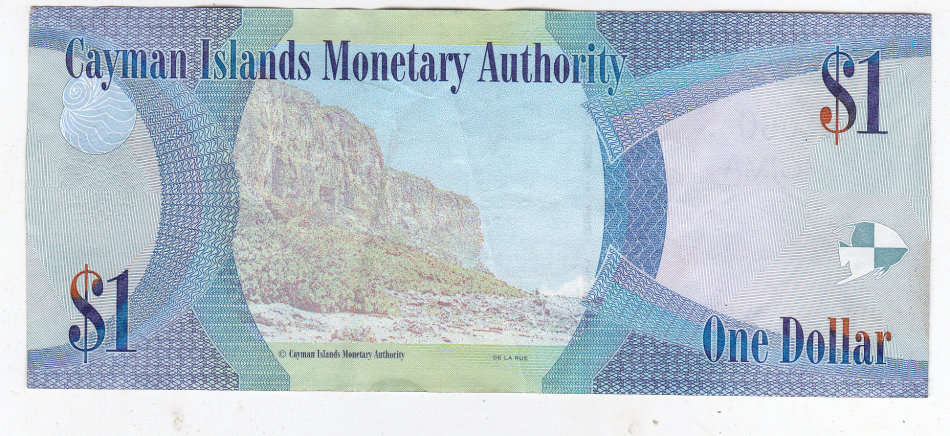 CAYMAN ISLANDS $1 2014 FV=R14.45