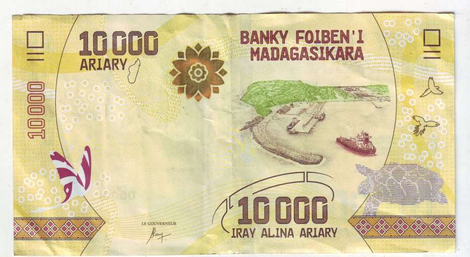 MADAGASCAR 10 000 ARIARY NEW SERIES
