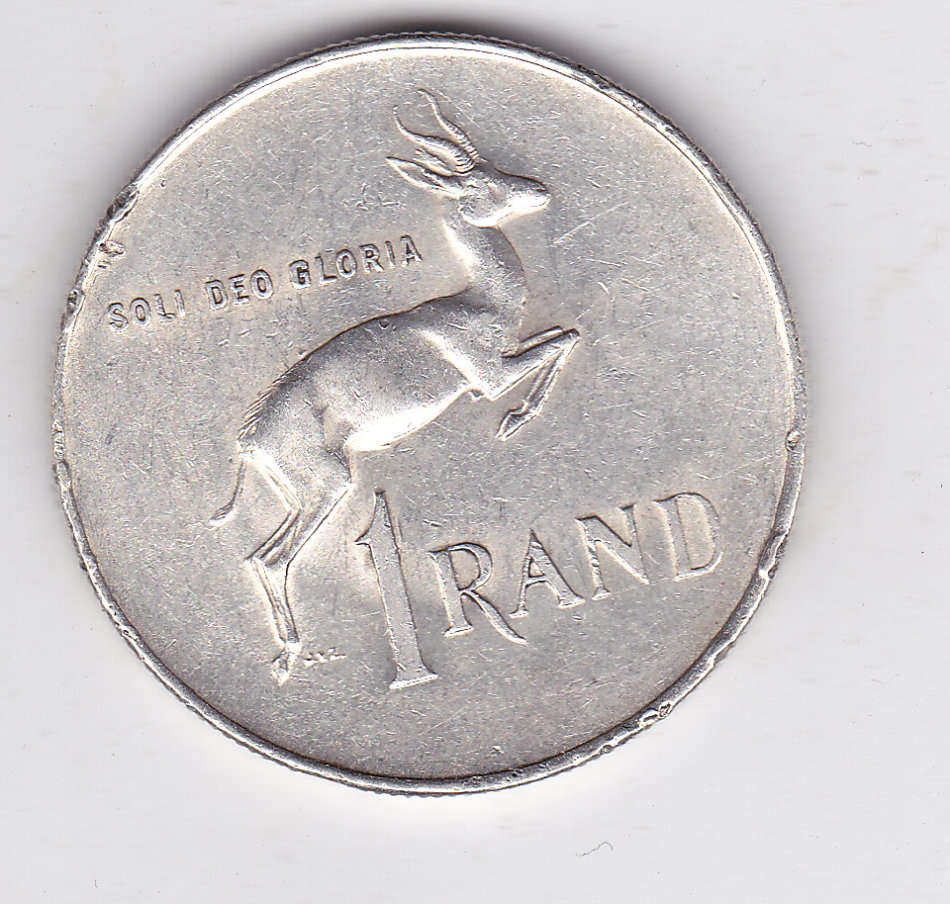 SOUTH AFRICA R1 1966 TAGGED EAR