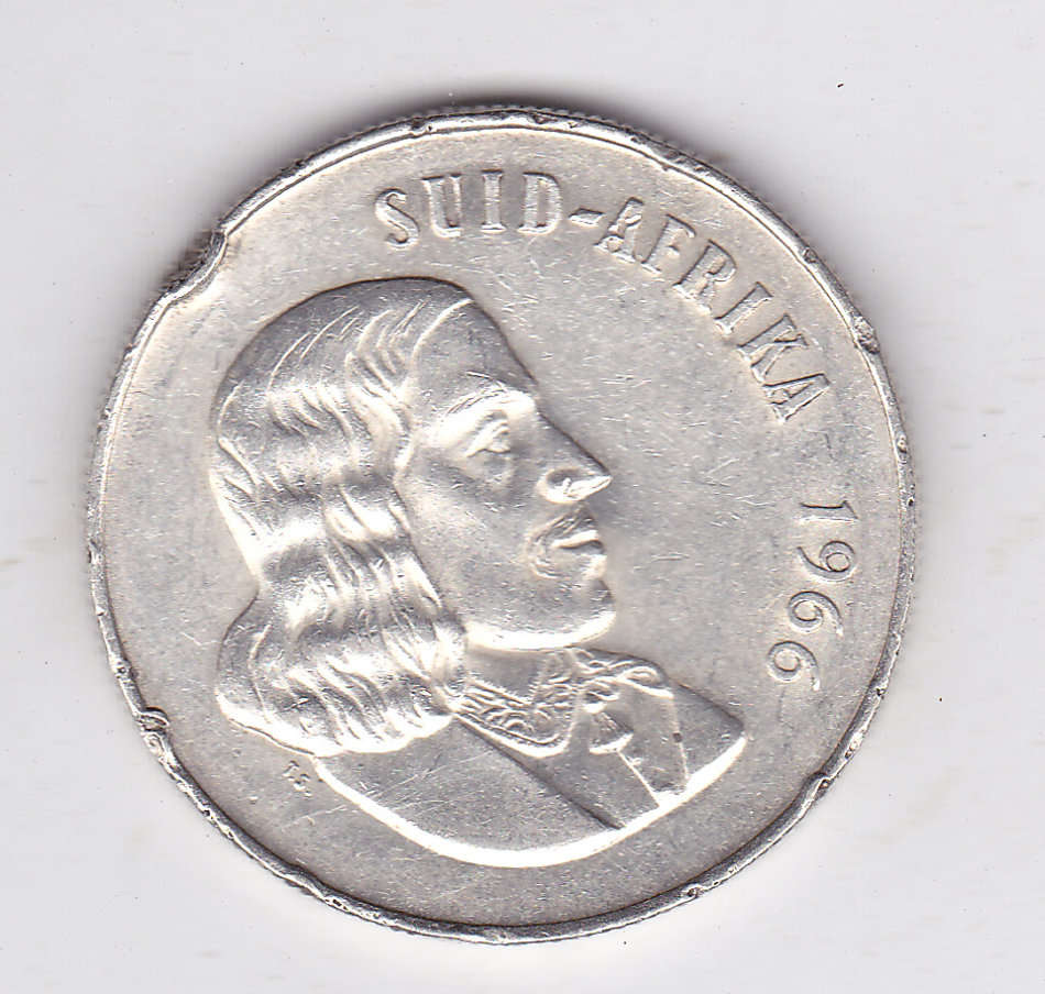 SOUTH AFRICA R1 1966 TAGGED EAR