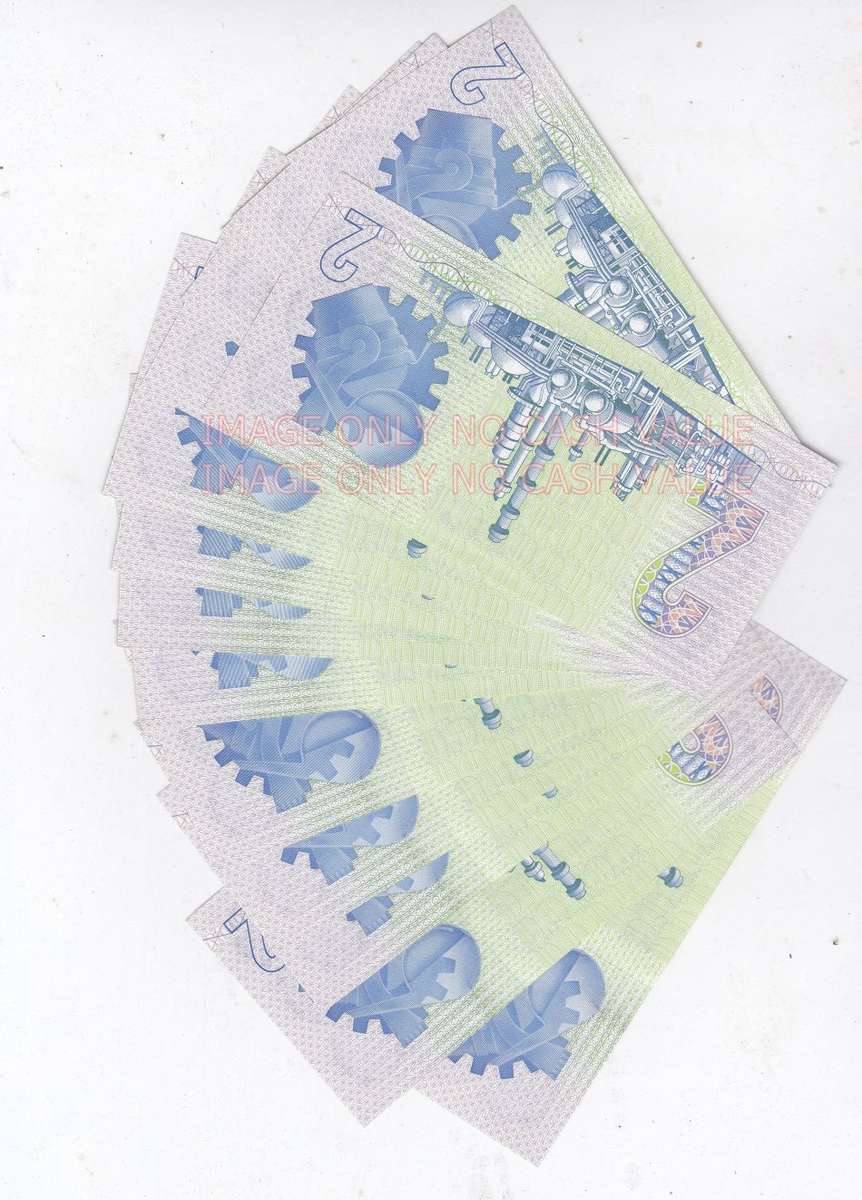 SOUTH AFRICA BULK BUY R2 1984 20 CONSECUTIVE NUMBERS GK 3243381-400 AUNC