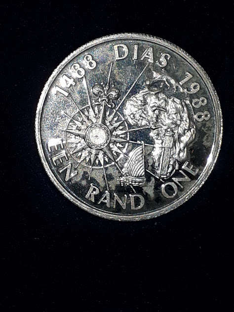 SOUTH AFRICA PROOF R1 DIAS 1988 BOXED